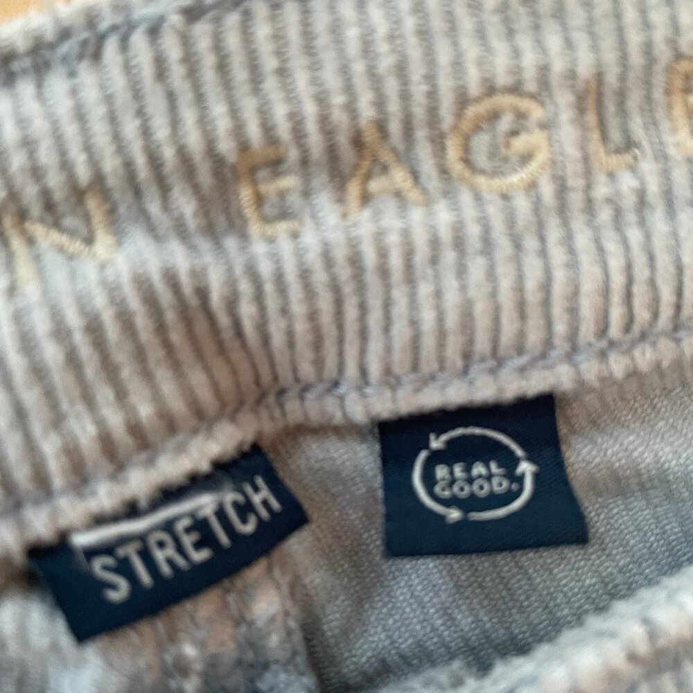 American Eagle light blue corduroy pants - Picture 4 of 6